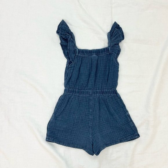 Gap Kids Crinkle Gauze Flutter Romper - Picture 4 of 10